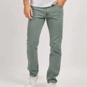 Mott & Bow Mercer Straight Jeans SIZE 34x30 light green